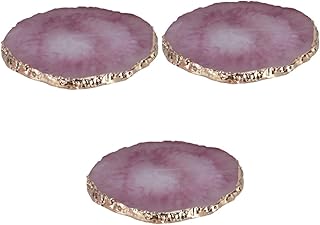 minkissy Kit De Unhas 3Pcs Palete De Tinta Em Gel Suporte De Descanso Para Unhas Palete De Sombra Paleta De Pintura Em Gel Para Unhas Desenho Cor Prato Paletas De Maquiagem Paletas Roxas