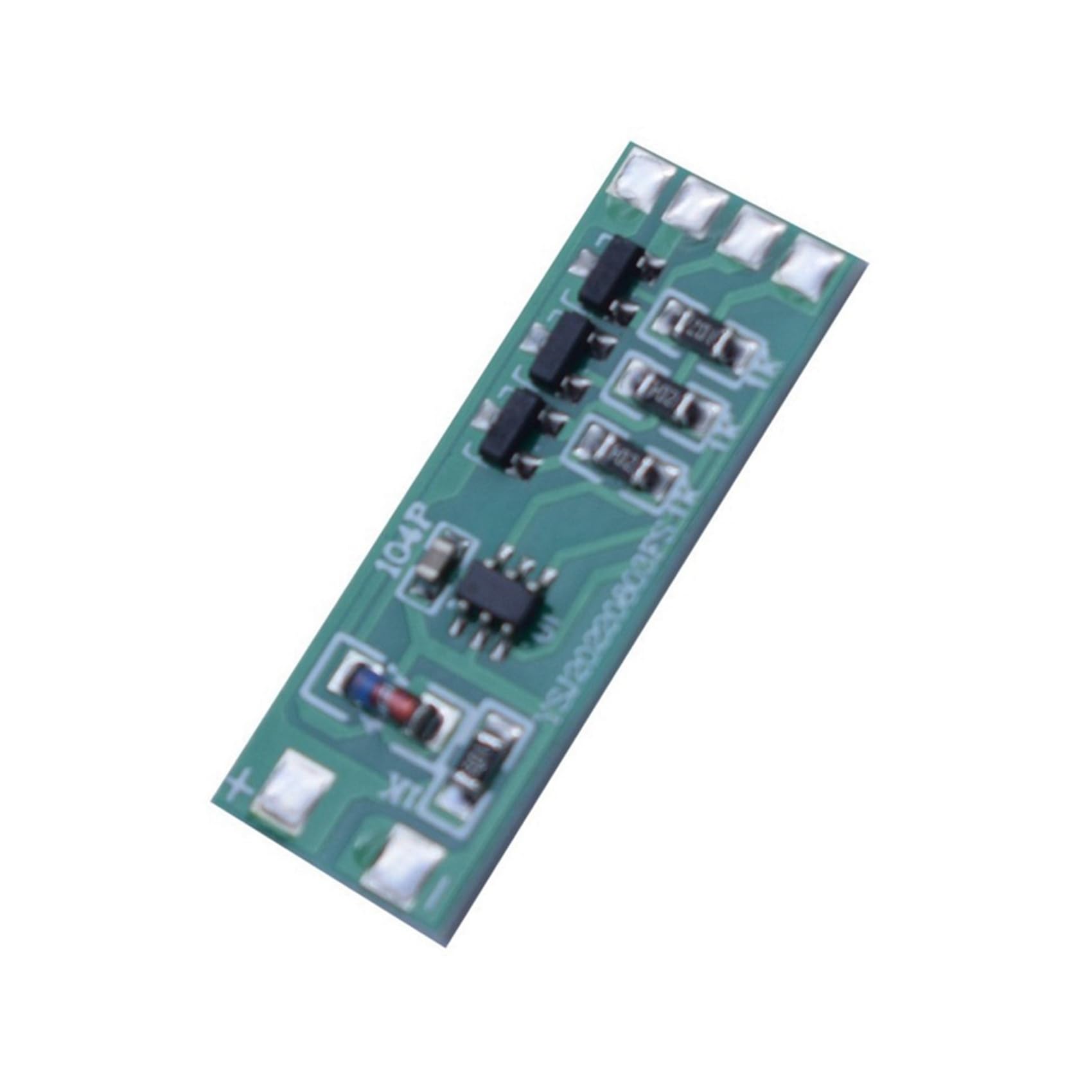 10 Unidades de Módulo de Luz LED Intermitente de 3-12 V, Par Rojo y Azul Intermitente, Adecuado para Modelo de Coche, Bicicleta, Luz de Seguridad para Vehículo Eléctrico