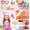 Kids Cooking and Baking Set with Storage Case Complete Cooking Supplies Kids Baking Kit Pretend Play Cooking Toys Unicorn Apron and Chef Hat for Girls & Boys #3