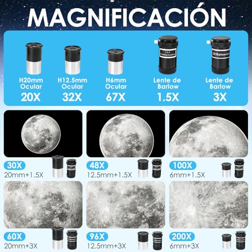 Opiniones de Telescopio los mejores 5. 28 Imagen adicional