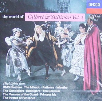 World of Gilbert & Sullivan Volume 2 [Audio CD]