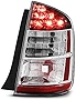 VIPMOTOZ Chrome Housing OE-Style Tail Light Lamp Assembly For 2004-2005 Toyota Prius, Passenger Side