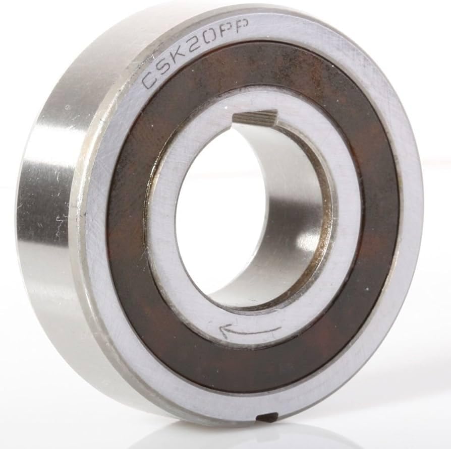 Roulement CSK20PP 20x47x14mm avec roue libre et double clavette pour convoyeur industriel