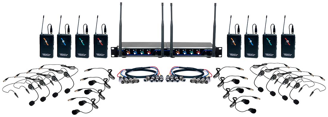 VocoPro Digital-Play-8 Wireless Headset Microphone System