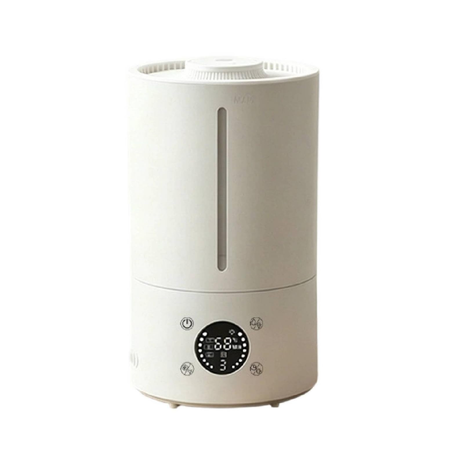 Umidificatore da Scrivania Umidificatore Diffusore Nebulizzatore Purificatore con Serbatoio 4 L Uscita Nebbia a 360 Gradi Display Timer Funzione Aroma Adatto a Ufficio Camera da Letto Tavolo