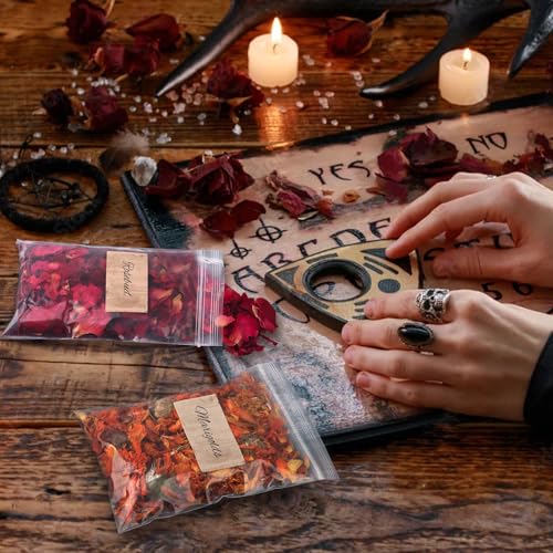 Kit 30 hierbas secas para brujería y rituales paganos miniatura 4