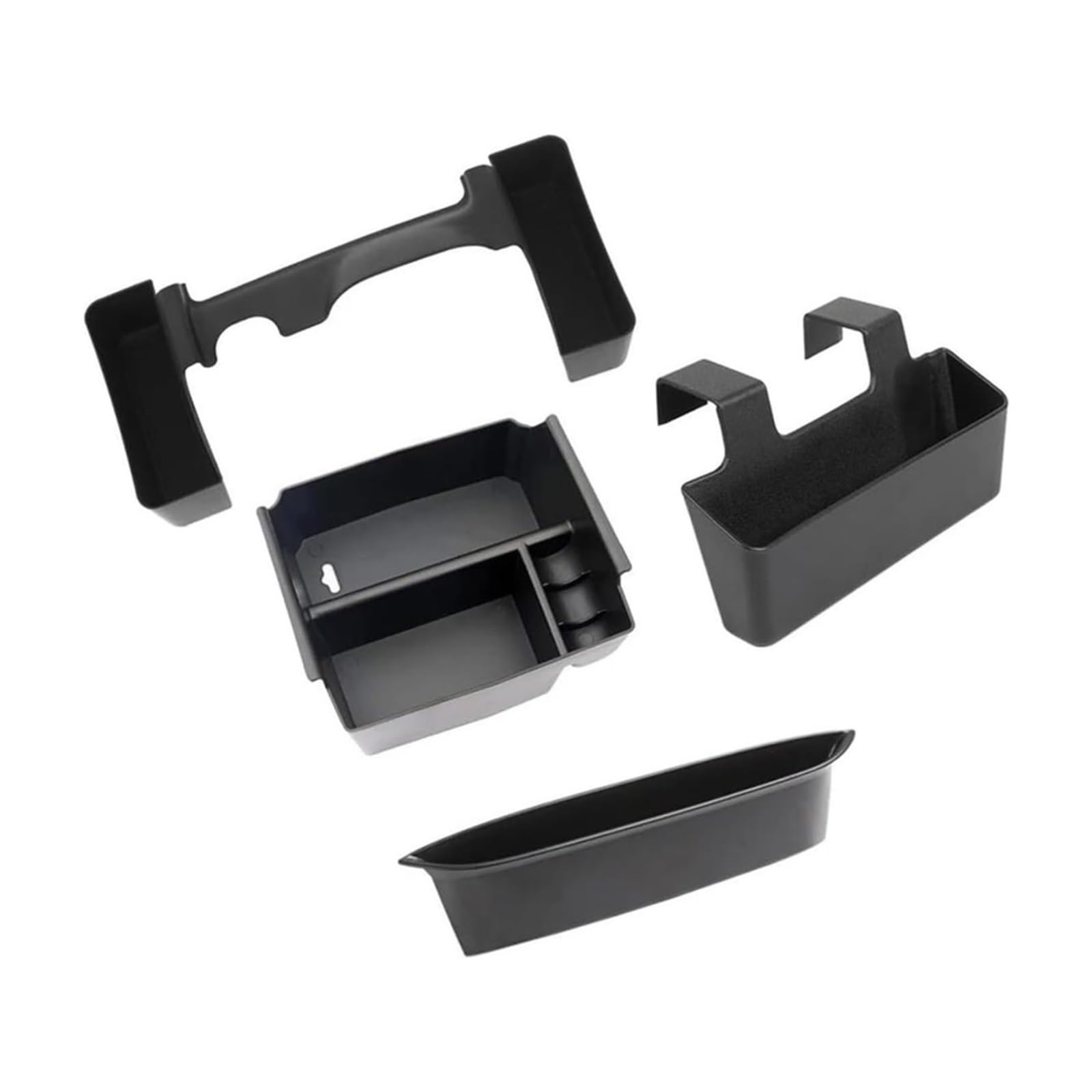 HCKCLMBMZW For Jeep For Wrangler JK 2011-2017 Car Armrest Box Gear Shift Storage Organizer Stowing Tidying Interior Accessories Car Armrest Center Console(4pcs)