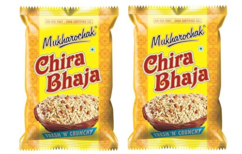 Mukharochak Chira Bhaja (Pack of 2 , 200 gm Each)