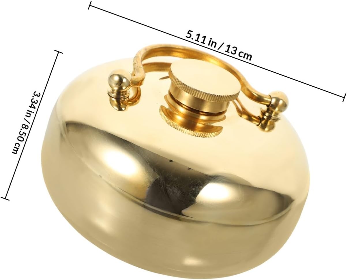 Thick Small 13cm Reusable Hot Water Bottle Thermal Heating Pad Hand Warmer Stove for Women Office Outdoor Camping Random Color