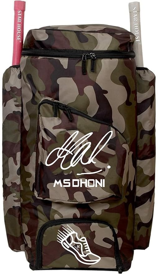 Star House Cricket kit Bag with Special Bat Holder On The Side, Duffle Kit Bag, Backpack, Full Size with Shoulder Straps-picture-13
