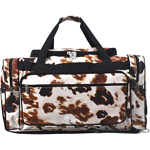 Cow Print NGIL Canvas 23" Duffle Bag2