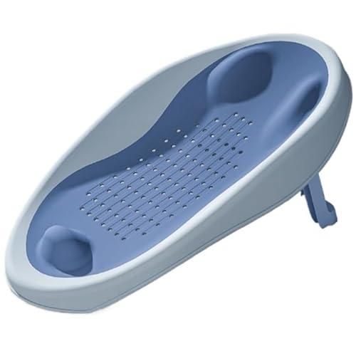 ベビーバス 折り畳み 新生児用沐浴スタンド ベビーバス用サポートマット 滑り止め 速乾性 Demanca 新生児?1才 3段階リクライニング 赤ちゃんの成長に合わせて調整ができる (A)