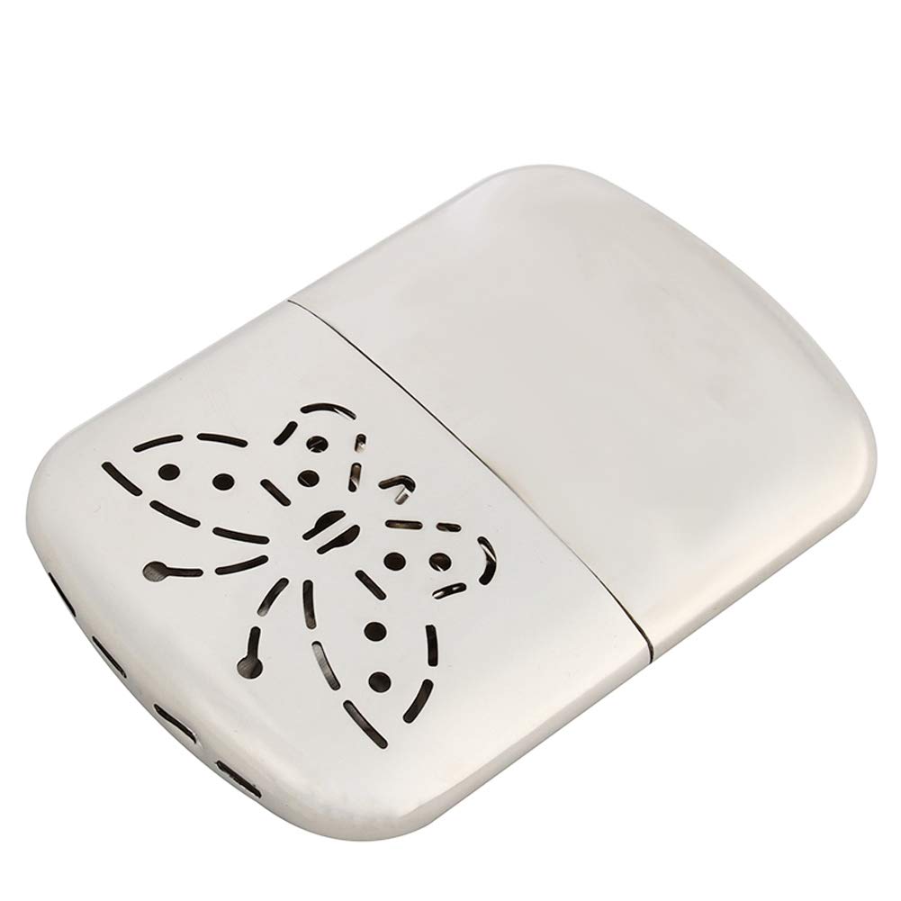 AllWeather Hand Warmer Heater, FuelEfficient Portable Warmer for Extreme Cold (-40°C), Refillable Stainless Steel Design (Fits Jacket Pockets/Backpacks)