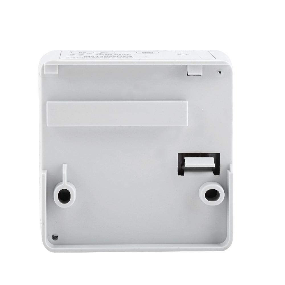 GOTOTOP Timer elettronico digitale, timer programmabile con interruttore di controllo intelligente e retroilluminazione per cartelloni pubblicitari per elettrodomestici(220V)