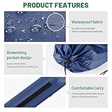 Camp Chair Replacement Bag 37" Foldable Camp Chair Carry Bags Folding Camping Chairs Bag Camping Storage Bags for Outdoor Travel, Beach, Hiking, Fishing(Chair is not included) (Navy-95 * 20cm) - Image 3