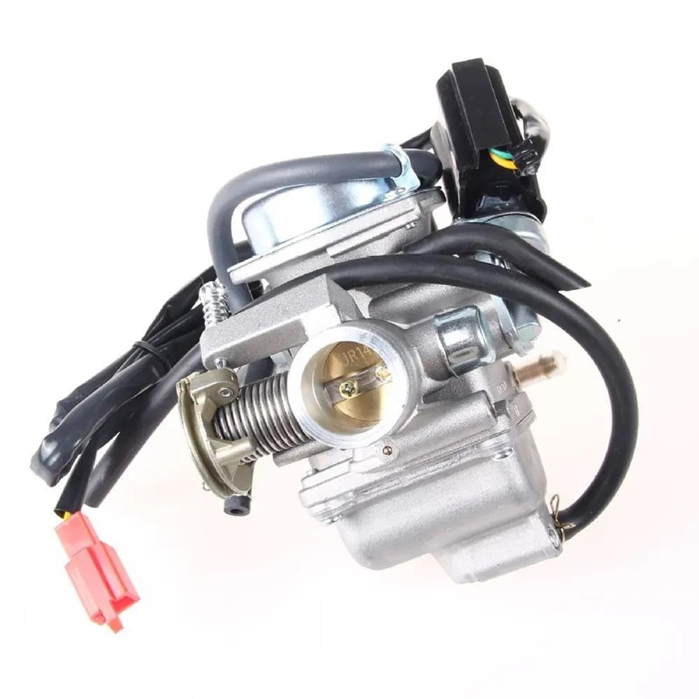 Carburatore per 125cc per Sym Symply Jet 4 Euro MX SR ST VS Symphony Fiddle II 2 III 3 Shark Joyride allo Orbit Crox 125 Carb(Argento)