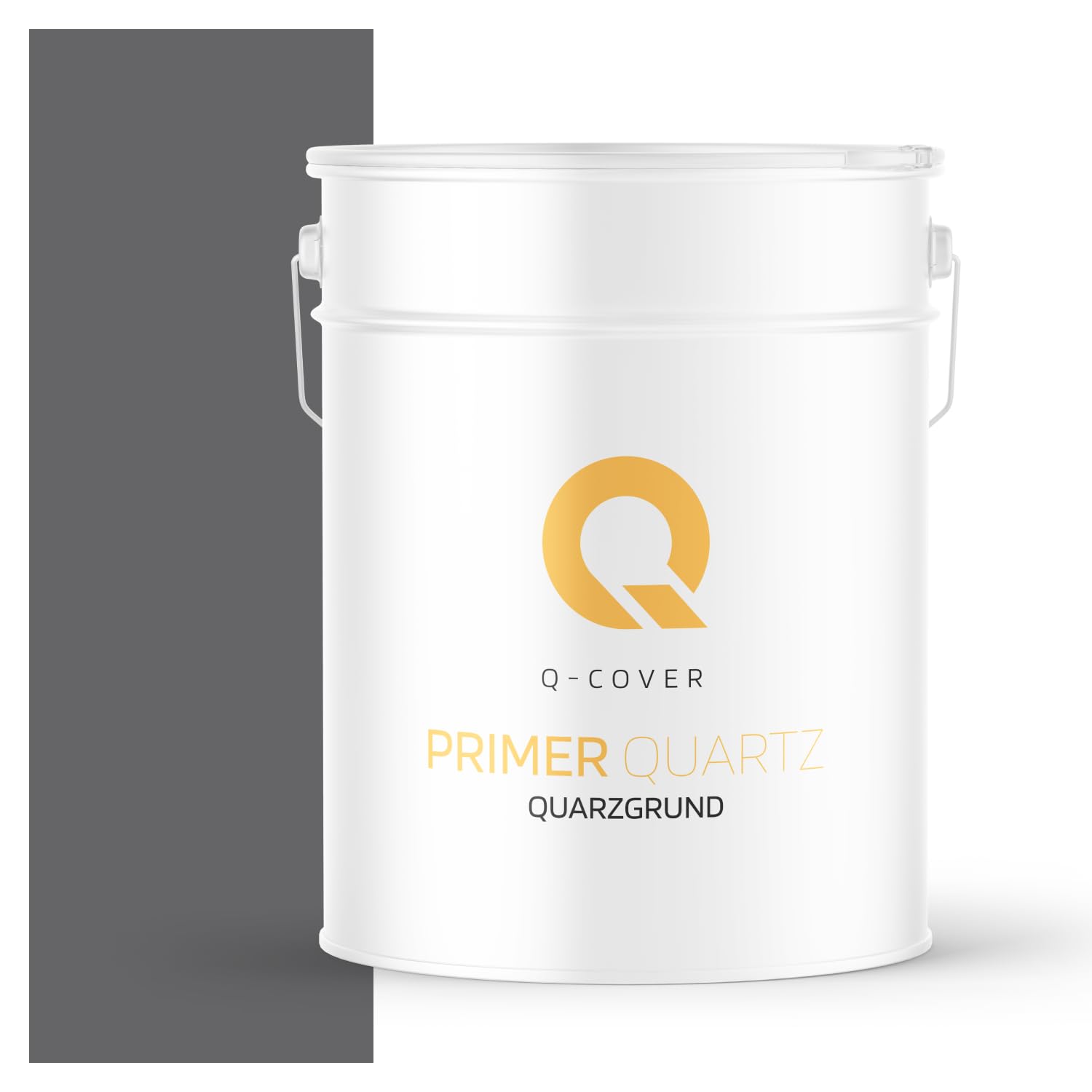 Quarzgrund für Dekorativer Putz mit Mica Dunkelgrau D912 15KG | Acrylatdispersion Grundiermittel Innen & Außen für Wände und Decken Grundierung Schutz Mosaikputz ca. 0,3-0,4 KG/m2
