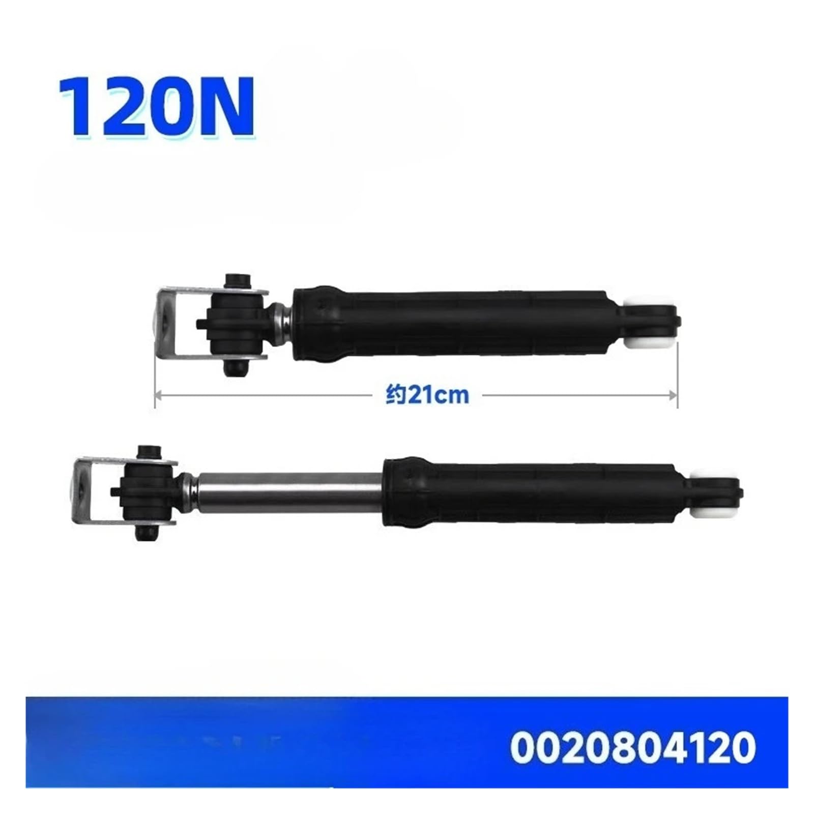 Amortiguador For Lavadora Haier, 2 Uds., 0020804120 120N, Piezas De Lavadora
