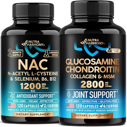 NUTRAHARMONY NAC & Glucosamine Chondroitin Capsules