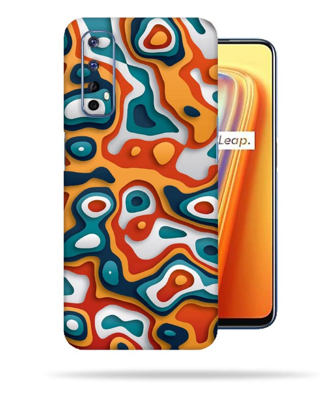 Image of Pour Art Skin Back Protector Film Ultra Thin Scratch Resistant Vinyl (Not Case and Cover) for Realme 7