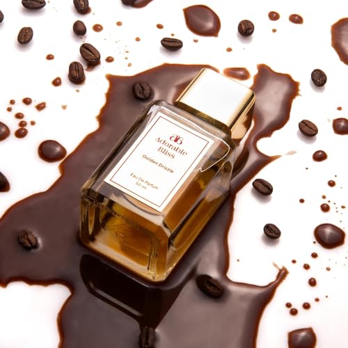 Image of Golden Drizzle Eau de Parfum | Long Lasting Perfume for Men & Women | Rich Gourmand Fragrance with Rum, Dark Chocolate, Coffee, Caramel & Vanilla | 20-25% Perfume Oil