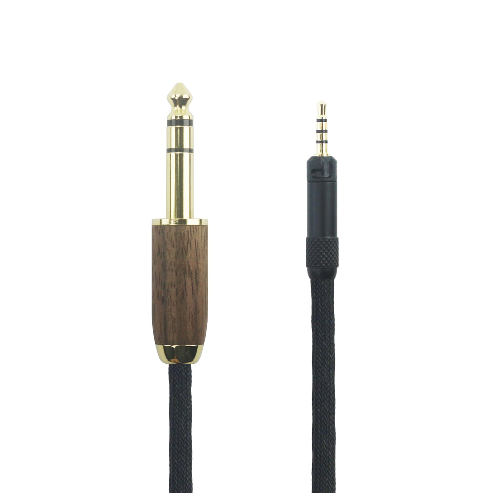 HansnBy 6.35mm Male Audio Cable 6N OCC Copper Silver Plated Cord Compatible with Sennheiser HD598 HD598 SE, HD560s HD598 Cs - Image 4