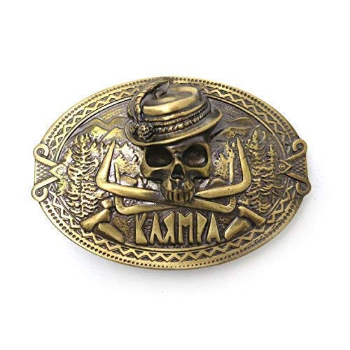 skull belt buckle amazon