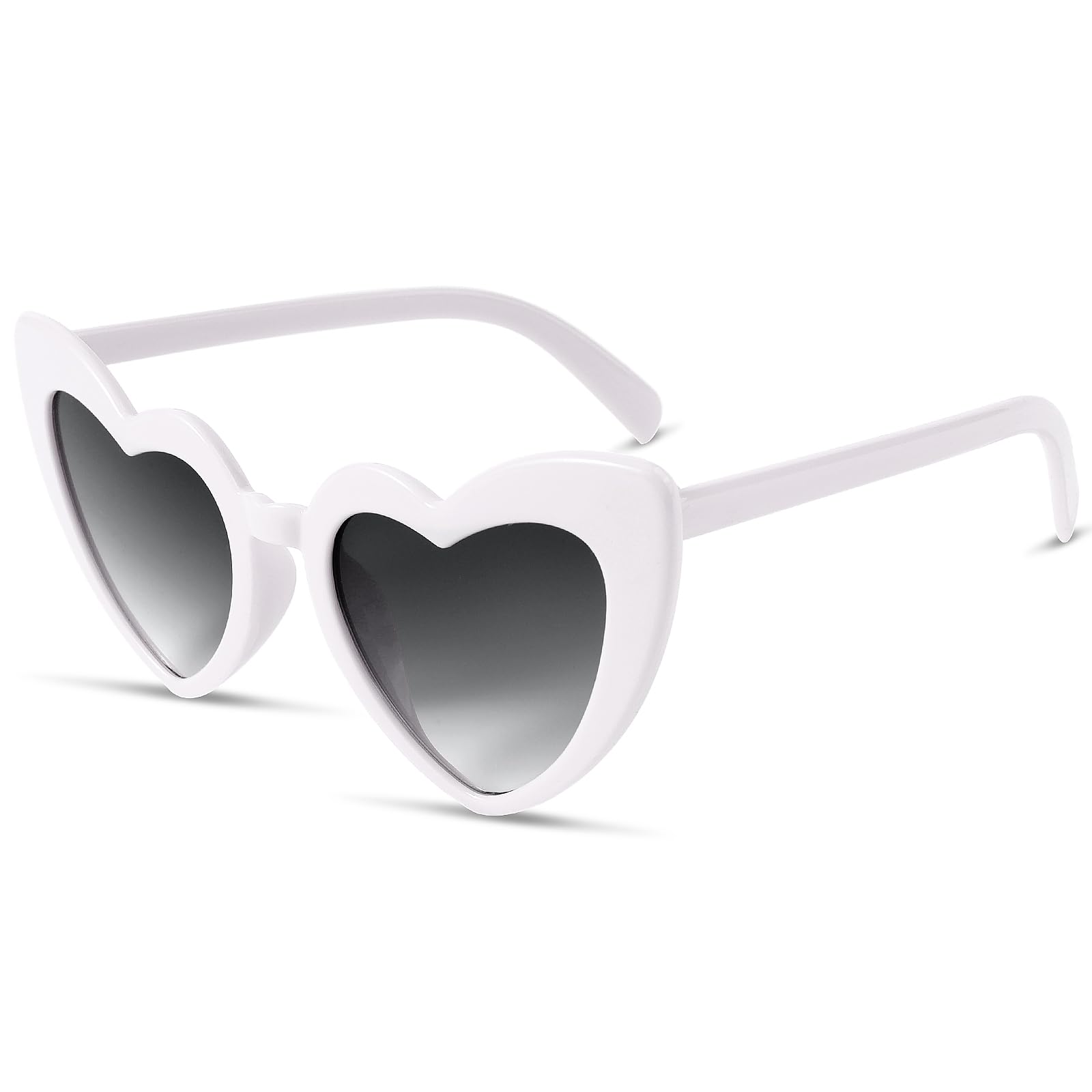 DIVINA VITAE Heart Shaped Sunglasses For Women Vintage Love Retro Sun Glasses Clout Goggle Wedding Bride Sunglasses UV400