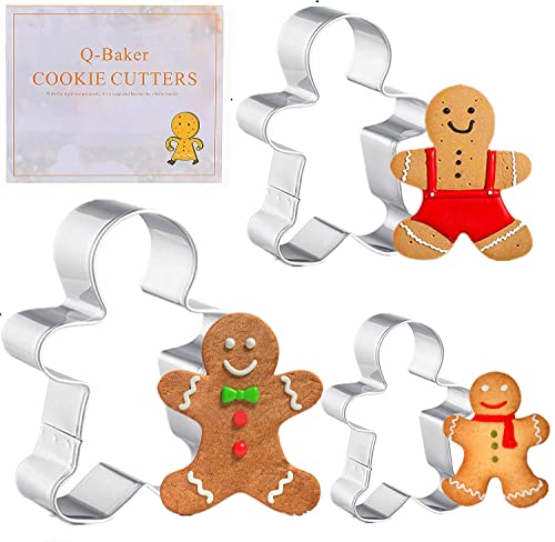 Q-Baker Gingerbread Man Cookie Cutters cover