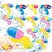 12 pistolas de agua de juguete, pistola de agua, pistola de agua para niños, pistola de agua, pistola de agua, juguete para la playa en verano (12 unidades)