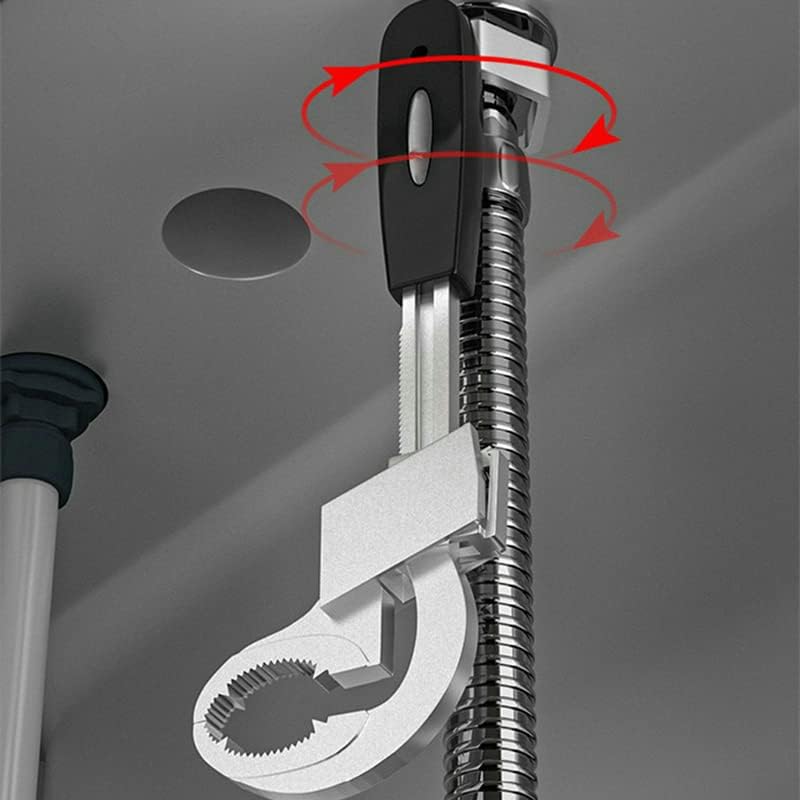 VIGAN 4PCS/Set Multifunction Wrench Universal Open End Wrench Adjustable Bathroom Spanner Plumber Bathroom Repair Repair Tools