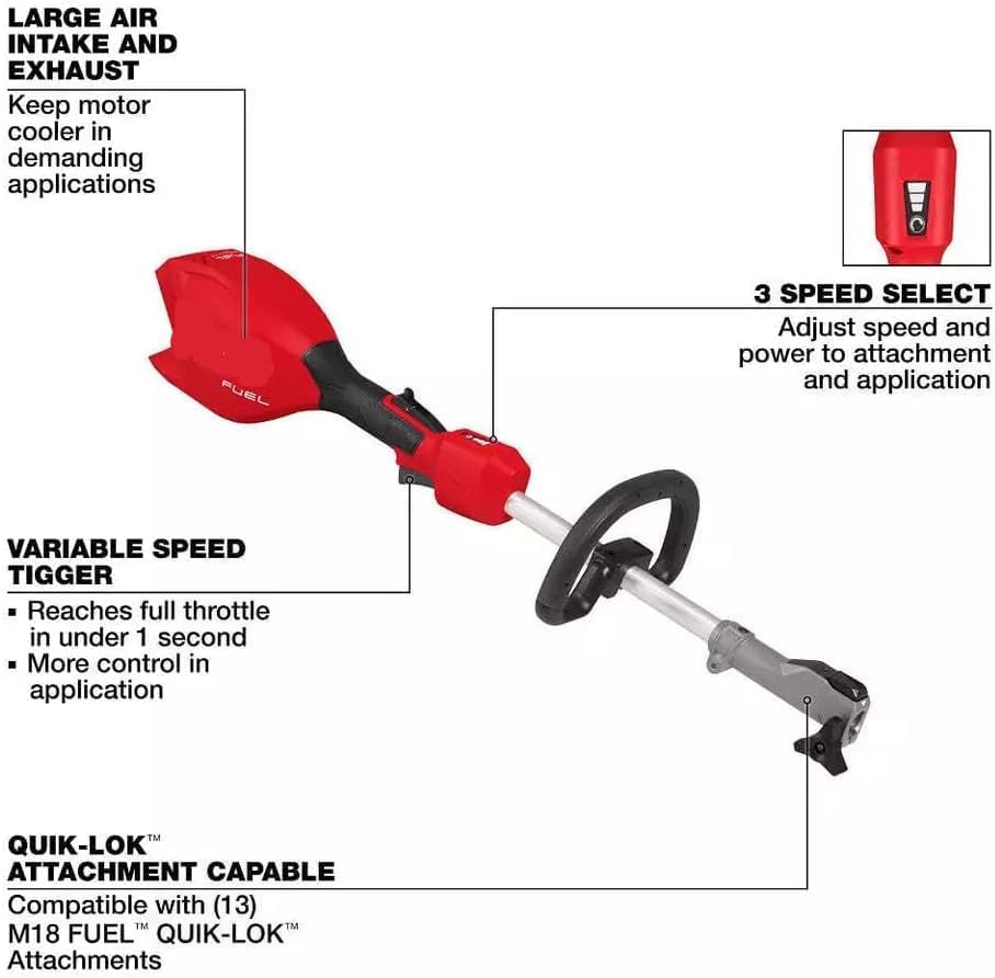 Generic M18 FUEL Power Head with QUIK-LOK