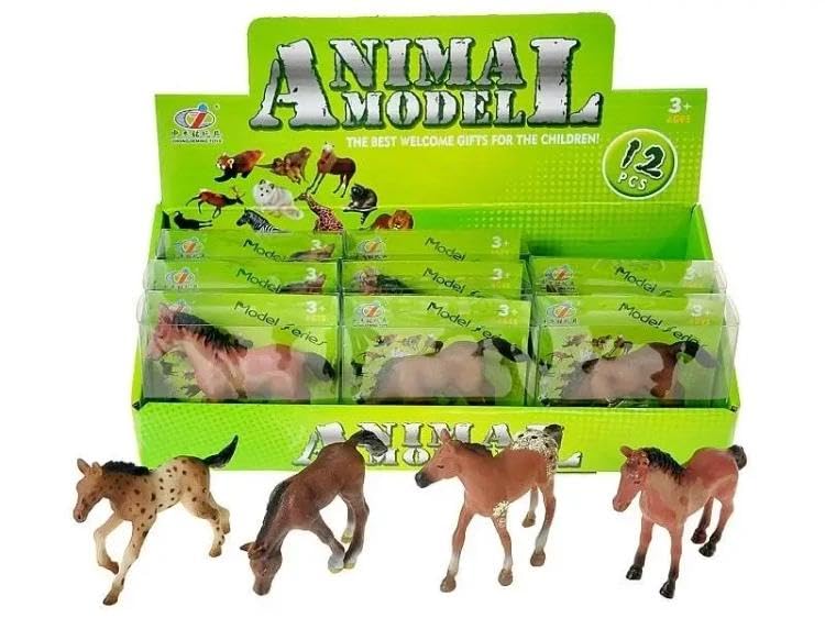 Figurine de cheval (12 pièces) : le coffret idéal à offrir pour un anniversaire d'enfant