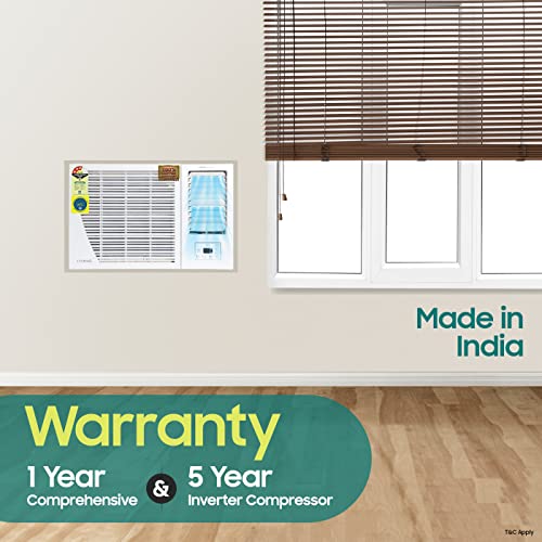 Image of Croma 1.5 Ton 3 Star Window AC (Copper Condenser, 2022 Model, CRLAWA0183T9402, White)