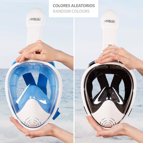 Máscara de Buceo Ajustable Libre de Látex AKTIVE Pro AQ con Red 2