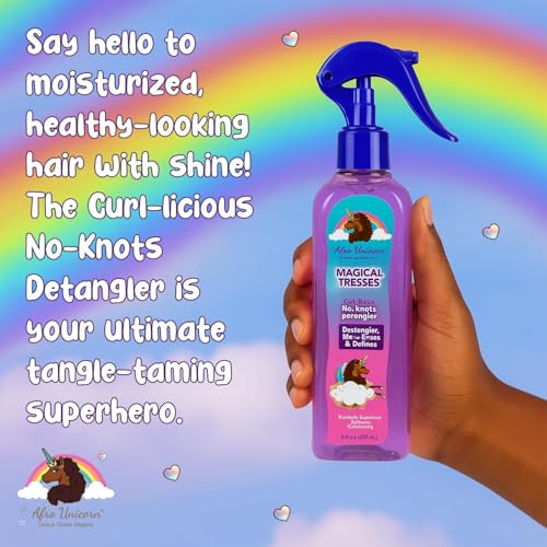 Spray Desenredante Curlicious No Knots 8oz - Pack de 3 miniatura 5