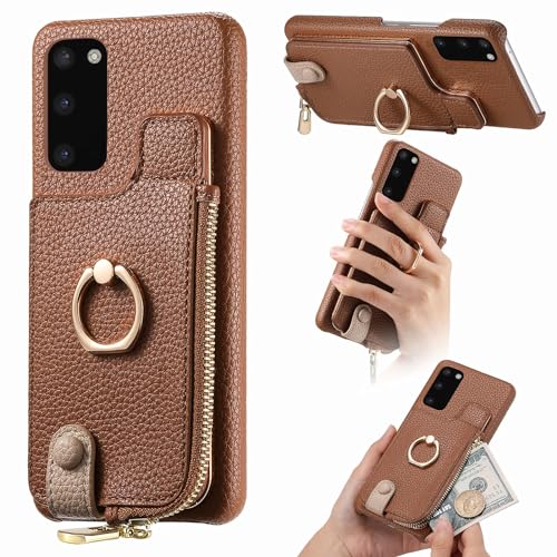 Samsung Galaxy S20 EHbgP[XAJ[hz_[tAv~AU[&PCobNv[gALbNX^hیP[Xƌ݊܂B(Brown)