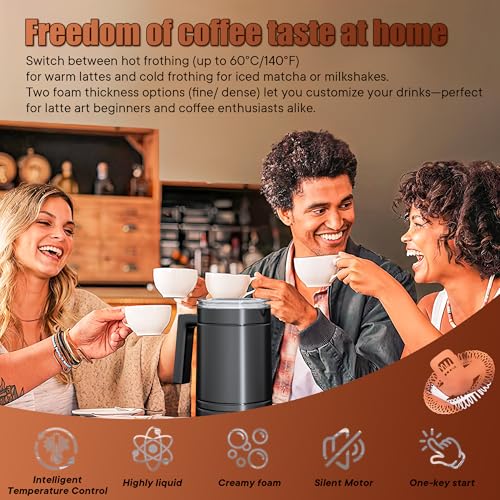 Electric Milk Frother for Latte
