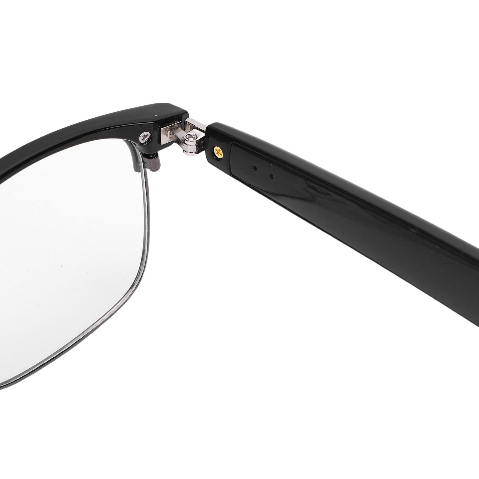 Rengue Lunettes Intelligentes avec Haut-Parleur Lunettes Audio Intelligentes Bluetooth Commande Vocale AI Bluetooth 5.3 Lecture 5-6H Verres Polarisés Magnétiques