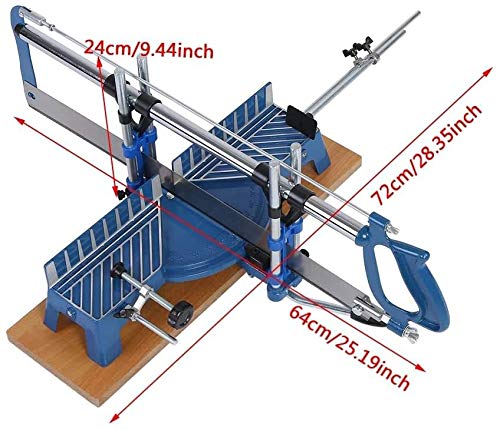Mitre Hand Saw - 22.5 30 36 45 90 Cutting Precision Iron Saw for Woodwork, Carpentry, Wood, and Aluminum
