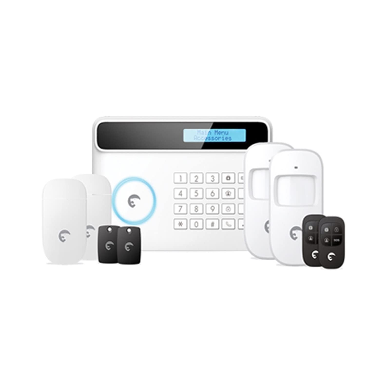 Kit Allarme Casa, Wifi App Controlla il di sicurezza della casa GSM SIM Scheda+ di allarme wifi s4 plus