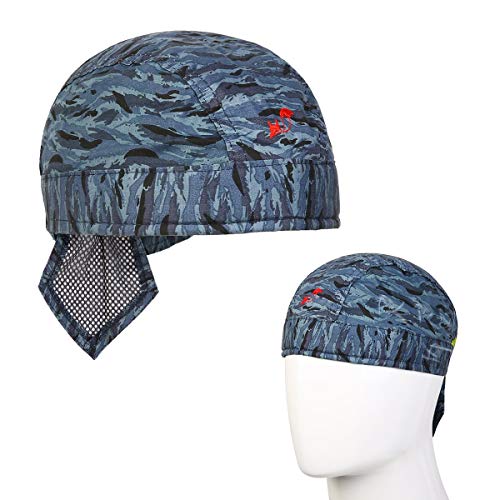 LALICORP New Camouflage Safety Welding Cap Welder Flame Retardant Cotton Fabric Helmet Welder Welding Protective Hat Scarf
