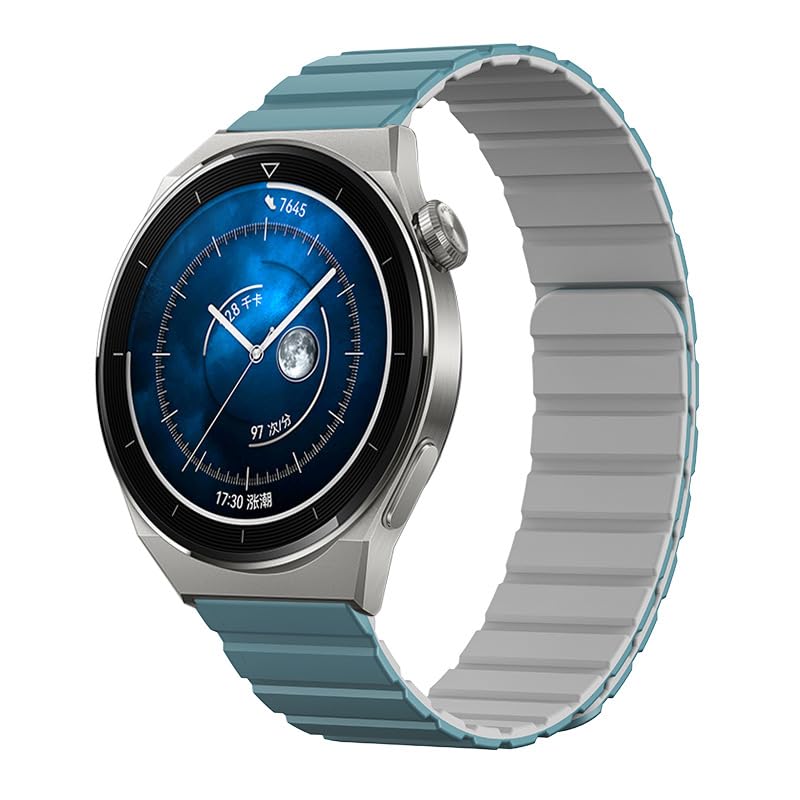 22mm Bracelet de montre pour Huawei montre bracelet montre 4Pro GT3/GT4 magnétique Silicone pour Samsung bracelet universel