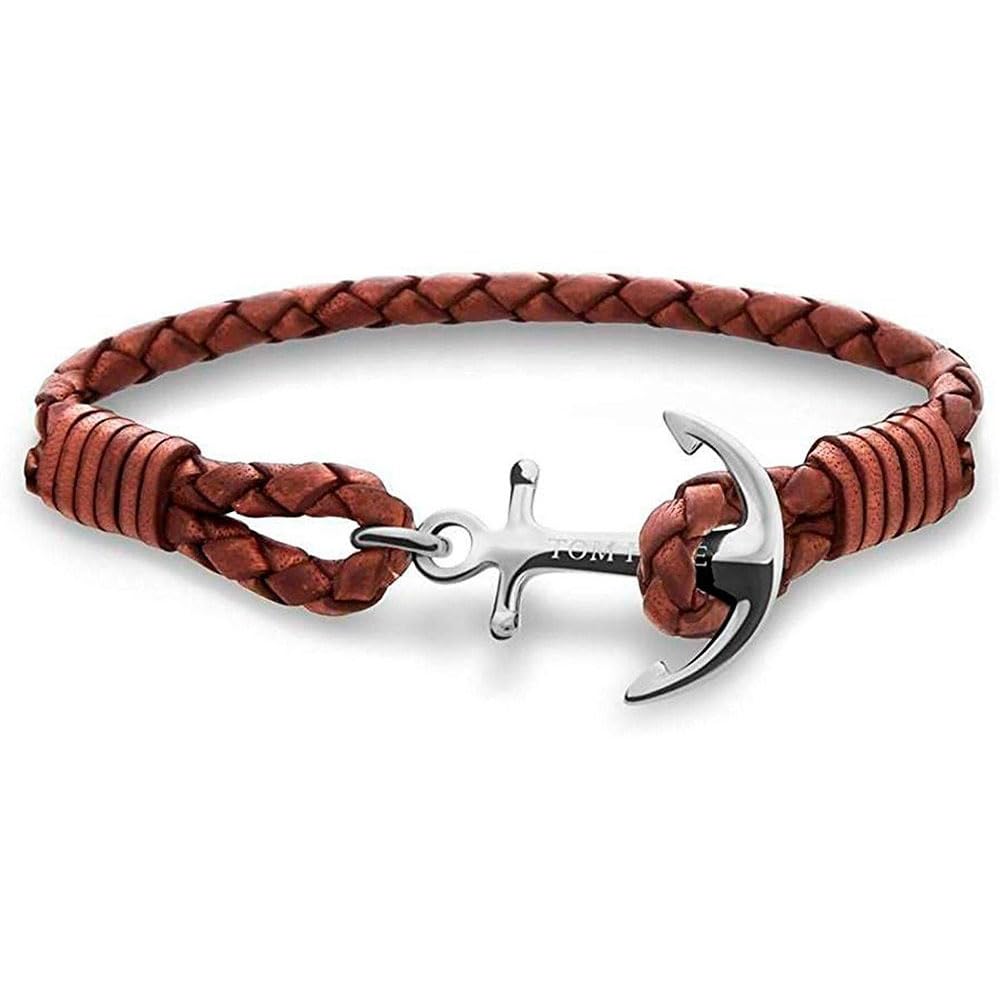 Tom Hope S0338254 Unisex Bracelet TM022, White, 18cm, 18cm, Non-Precious Metals, No Gem, 18 cm, Metal, No Gemstone