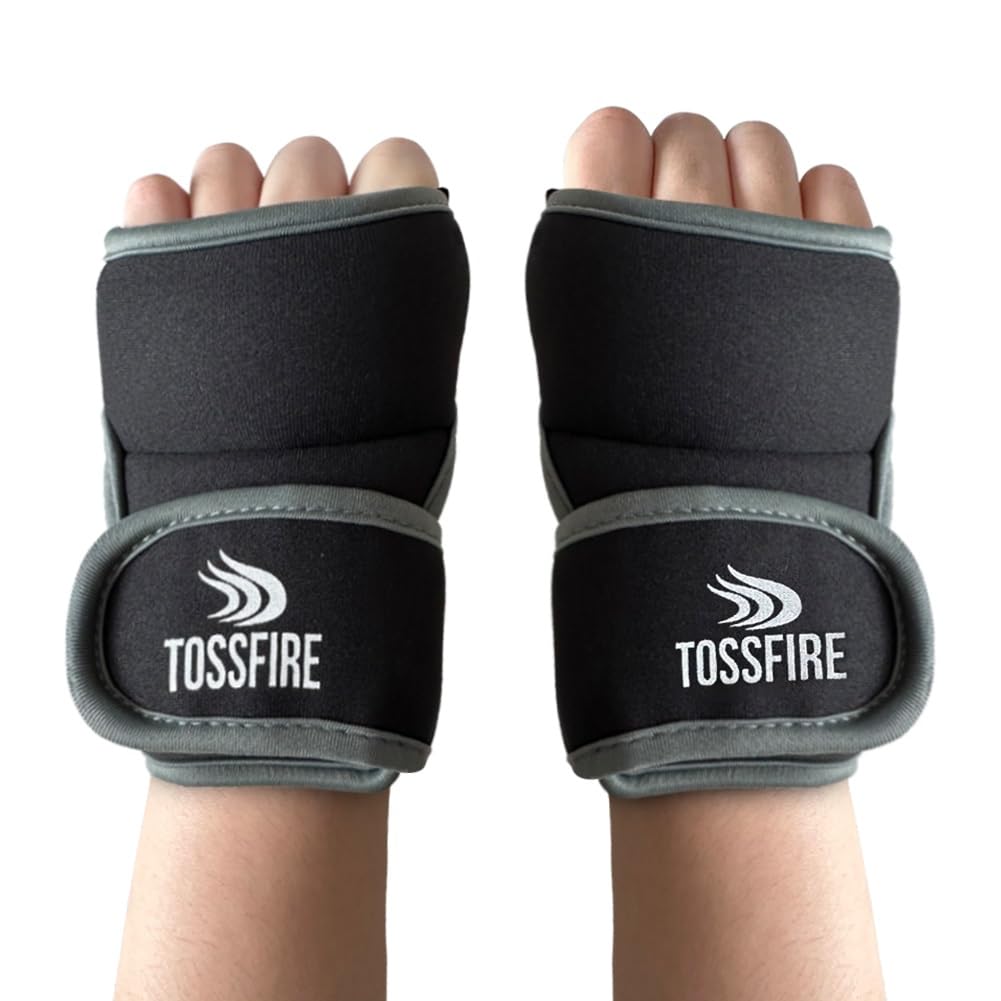 Comfecto Wrist Weights with Thumb Loops Lock, 1lb*2 2lbs*2 for Running, Strength Training, Walking, Exercises, Gym, Cardio, Men, Women