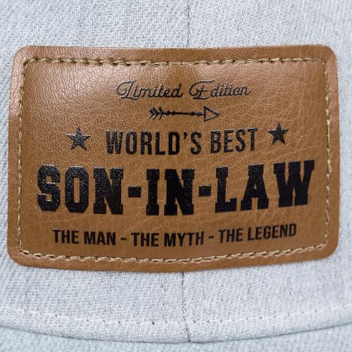 Image of Men's Hat Gifts - Men Cap Gifts for Christmas Father's Day Birthday Trucker Hat Leather Pattern Baseball Cap