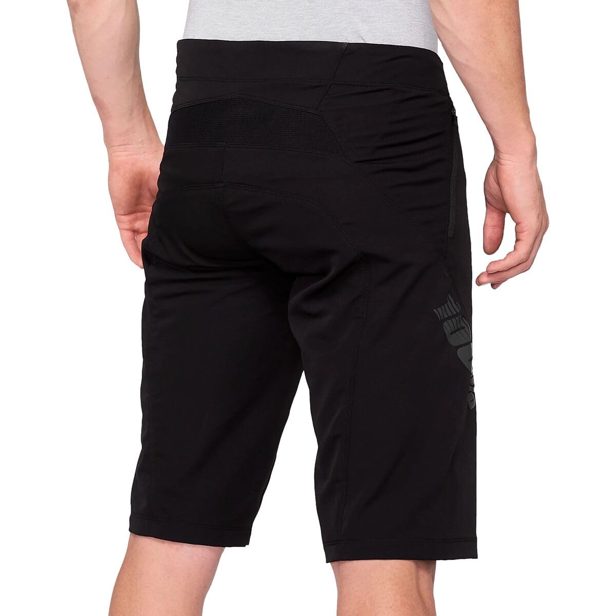 100% Airmatic Short - Men's, Black, 28