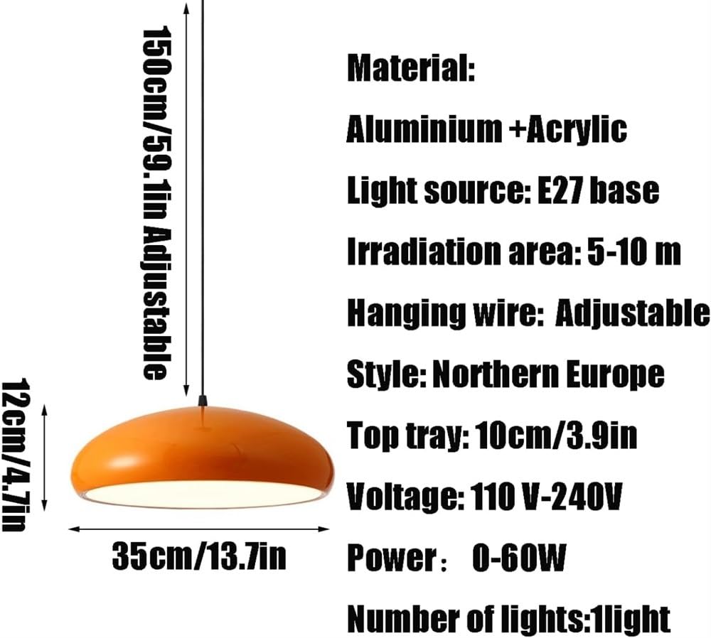 Nordycki nowoczesny styl, kreatywna aluminiowa lampa wisząca w kształcie kapelusza, źródło światła E27 jednogłowa lampa wisząca, biuro sala konferencyjna hotel dekoracyjne oprawy oświetleniowe