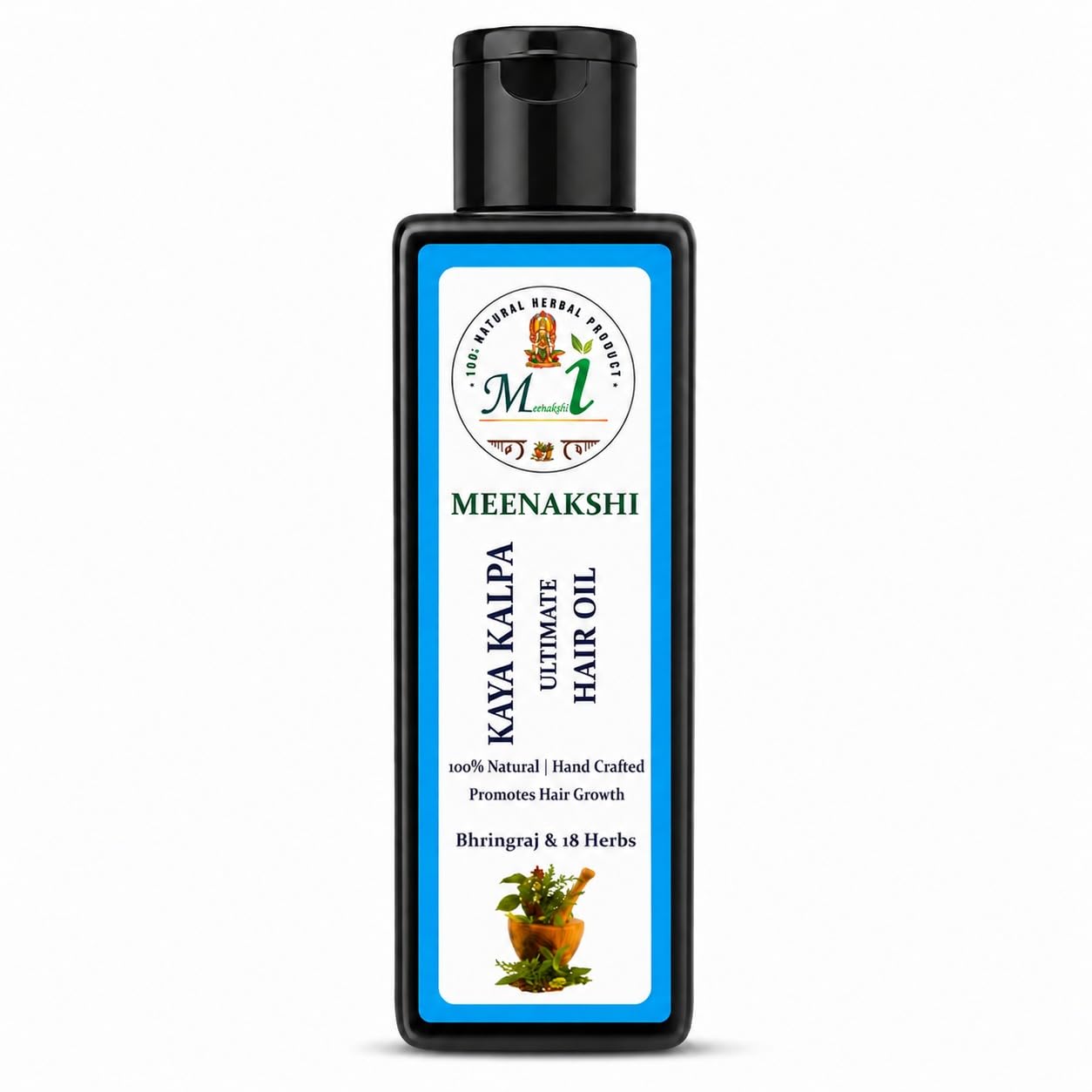 Meenakshi Kayakalpa Ultimate Hair Oil | Bhringraj & 18 Herbal Ingredients Hair Growth | Natural Hair Fall Control Oil for Men & Women - 100ml-picture-52