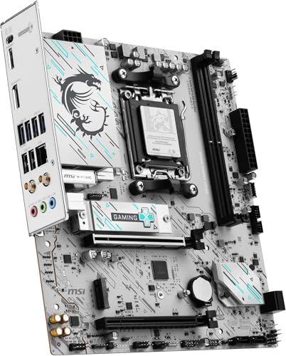 Image of MSI B840M Gaming WIFI6E Motherboard, mATX - Supports AMD Ryzen 9000 /8000 / 7000 Processors, AM5 - DDR5 Memory Boost 8000+ MT /s (OC), PCIe 4.0 x16, M.2 Gen4, Wi-Fi 6E, 2.5G LAN